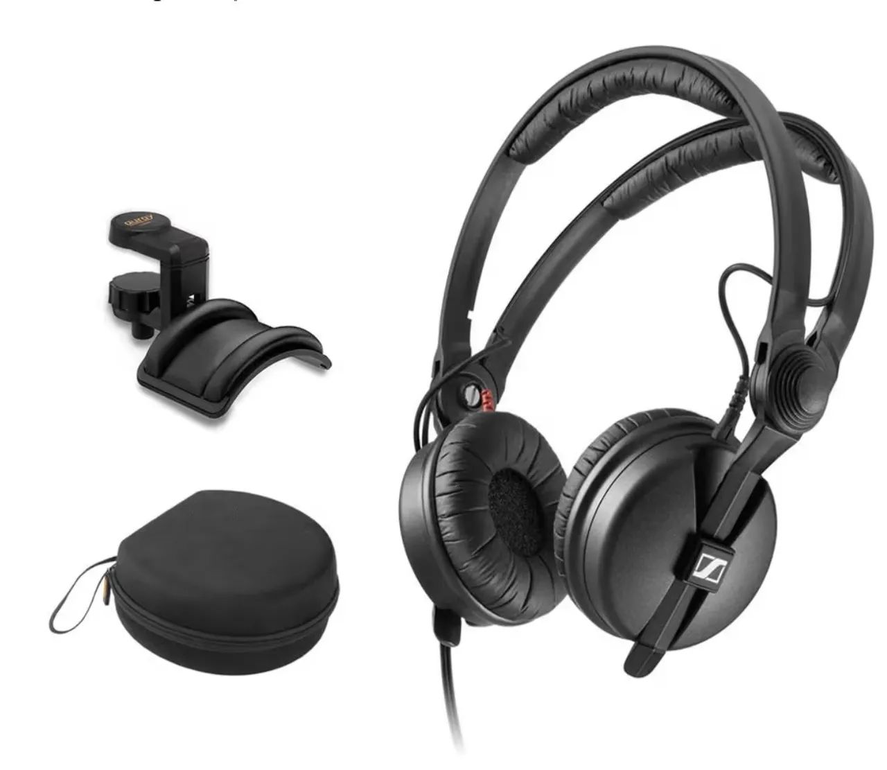 Headphone Sennheiser HD 25 + Case + Holder