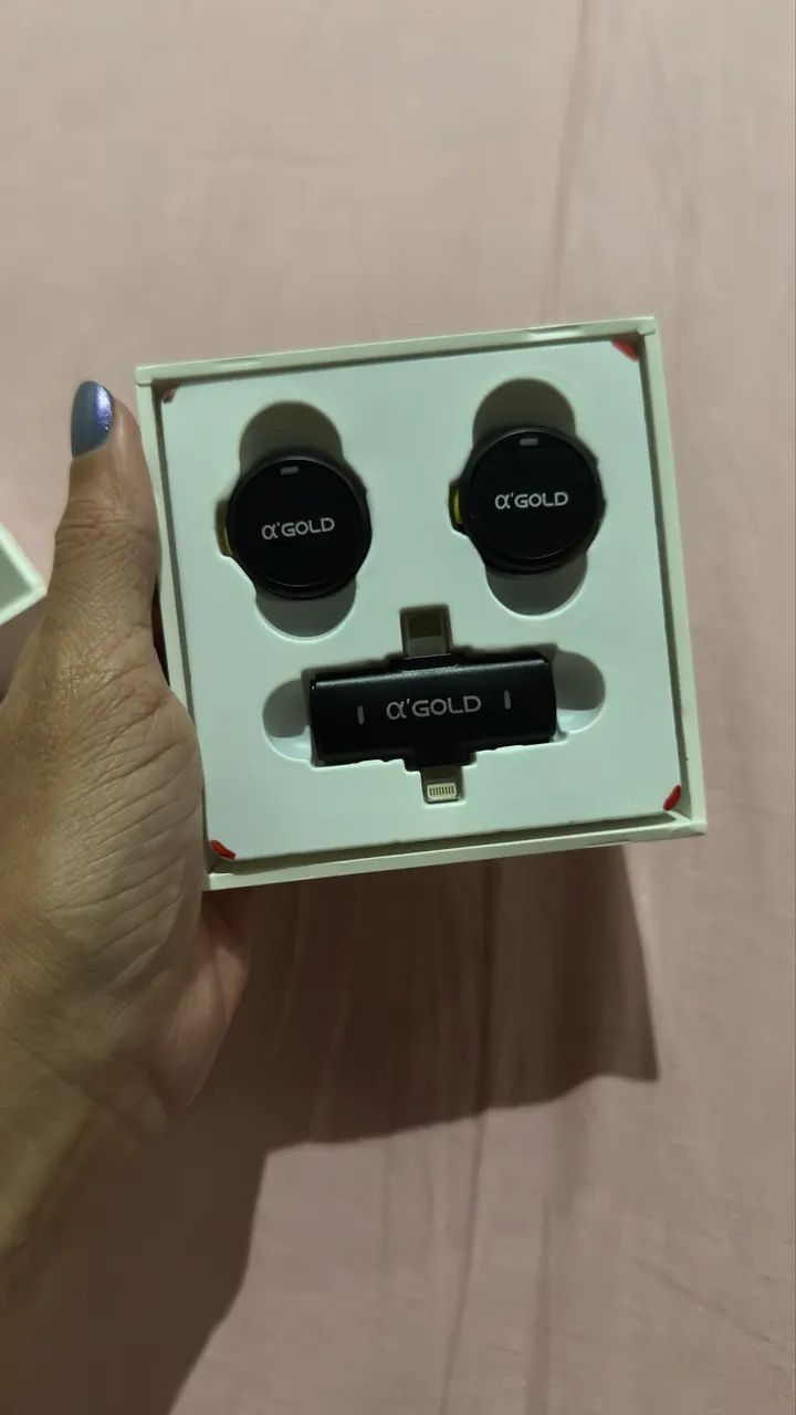 Microfone de lapela - Foto 2