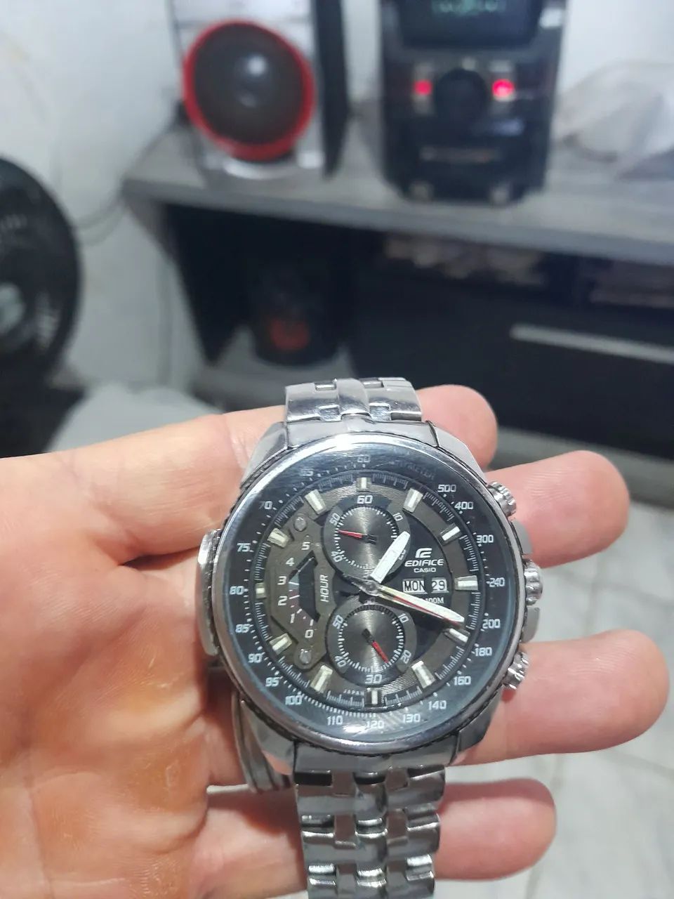 Vendo um relógio casio cronógrafo funcionando perfeitamente  - Foto 4