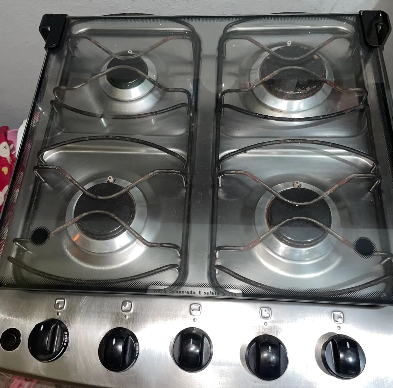 Fogão 4 bocas Electrolux prata - Foto 2