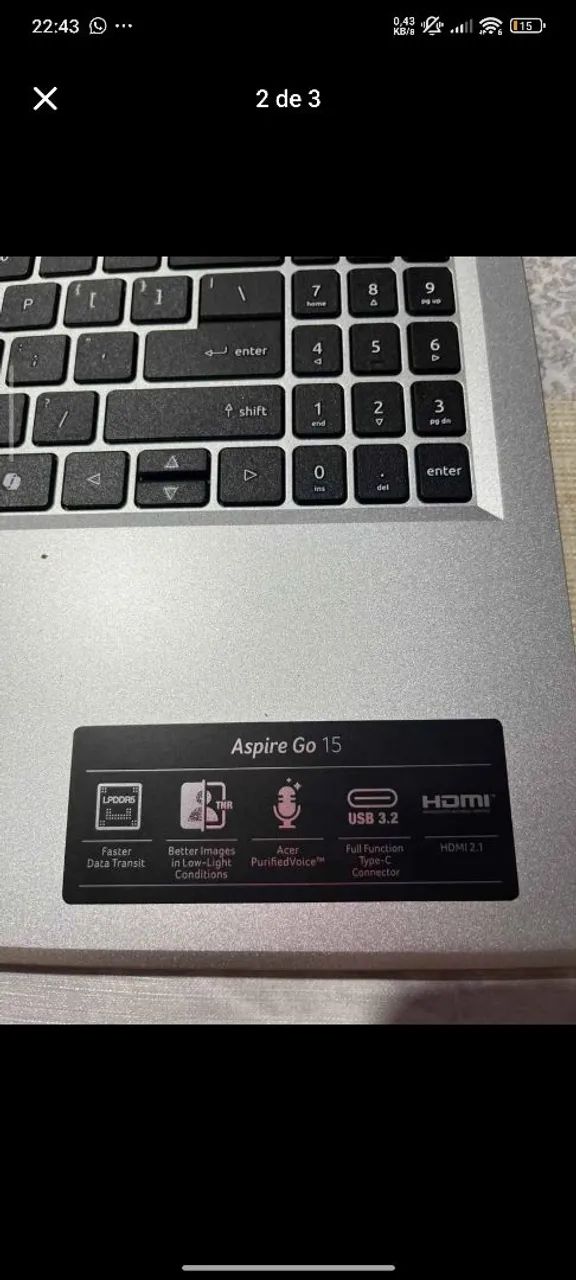 Notbook Acer - Foto 3