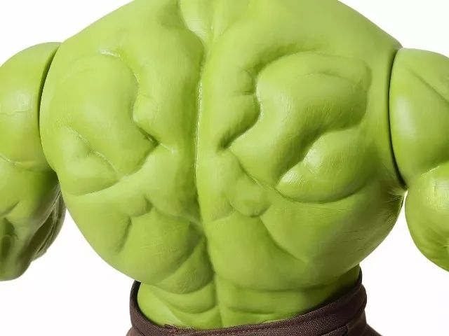 Boneco Hulk Original Mimo 45 cm verde novo - Foto 4