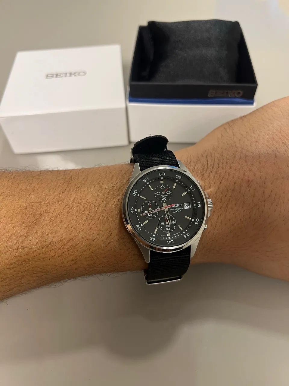 Relógio Seiko Chronograph Original SKS477 (Cal. 4T57) - Full Set + Pulseira Extra - Foto 2