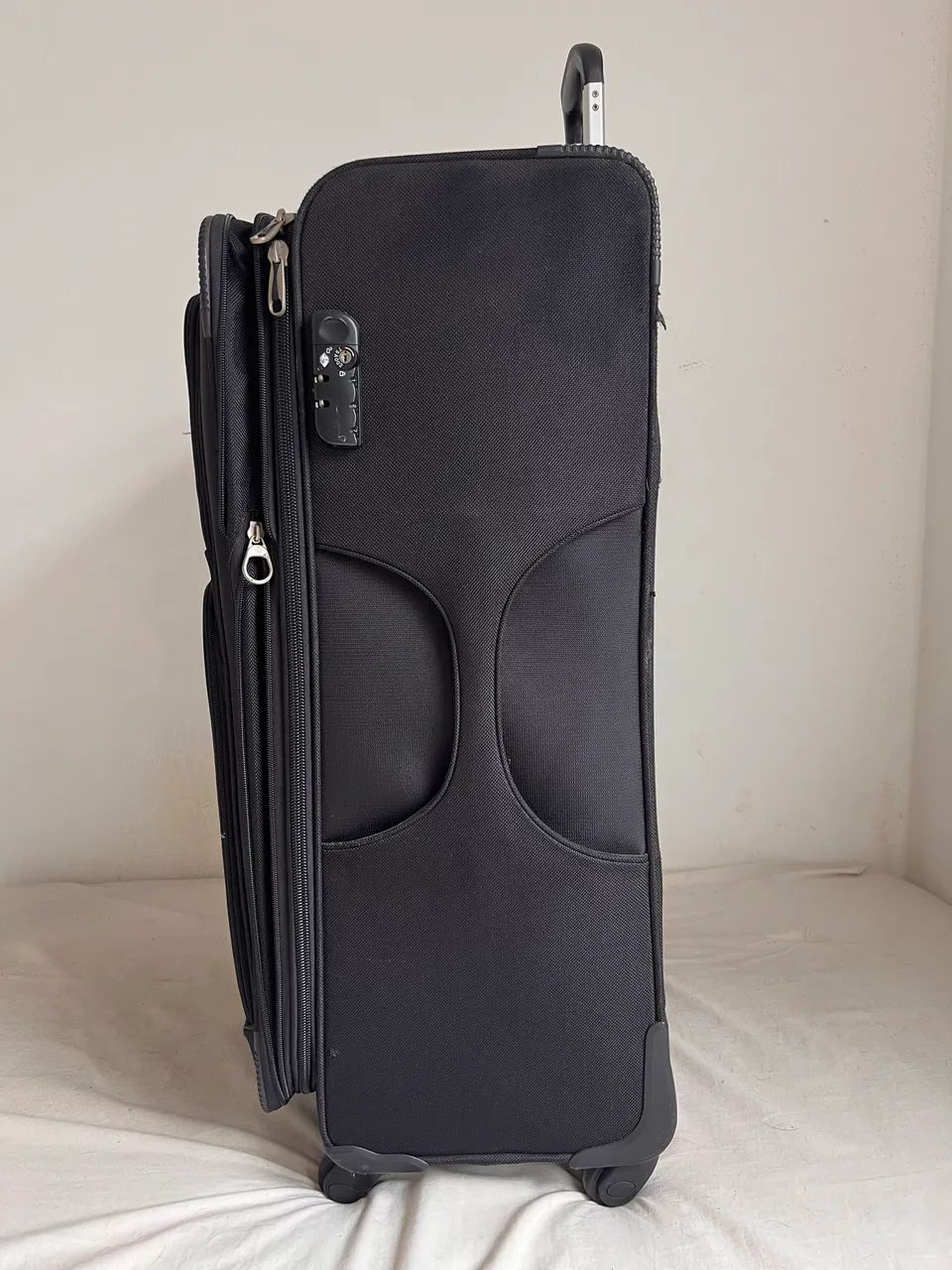 Mala de Viagem Samsonite 32 kg Preta 100% Poliéster  - Foto 3