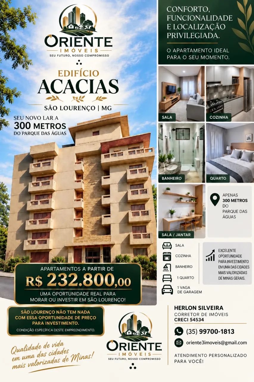 Apartamento em São Lourenço-MG