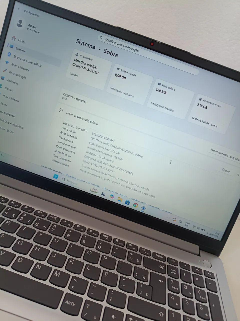 Notebook Lenovo I3 12Ger - Foto 3