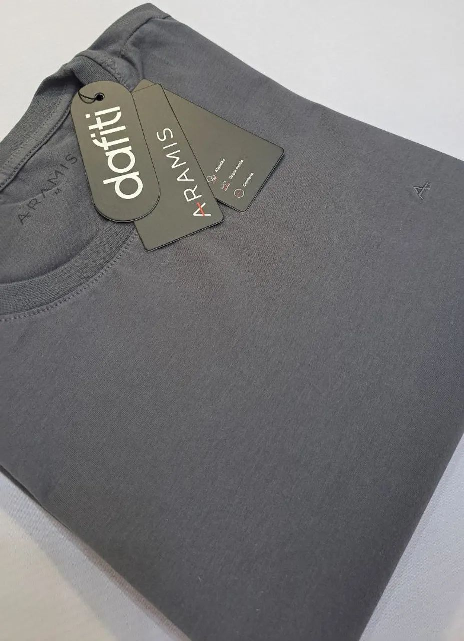 Camiseta Aramis Cinza G - Foto 3