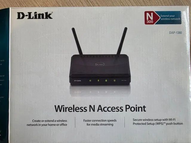 ACCESS POINT / REPETIDOR DE Wi-Fi Wireless N D-LINK DAP-1360 