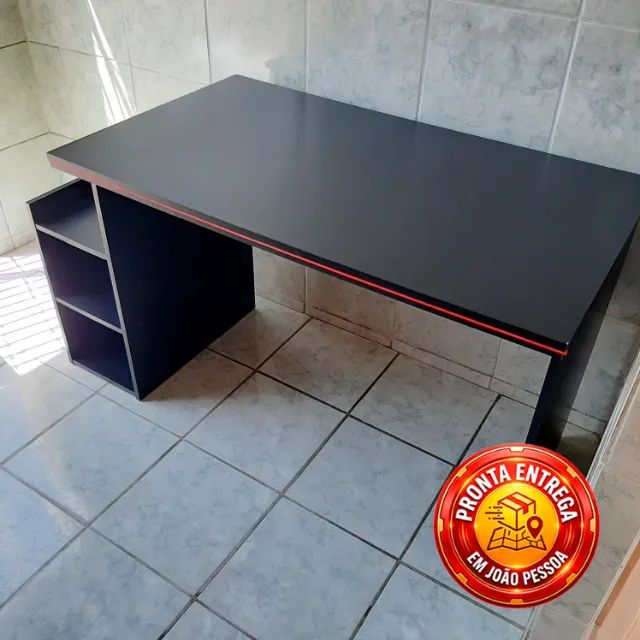 Mesa Gamer Black - Estilo e Performance para seu Quarto - Foto 4