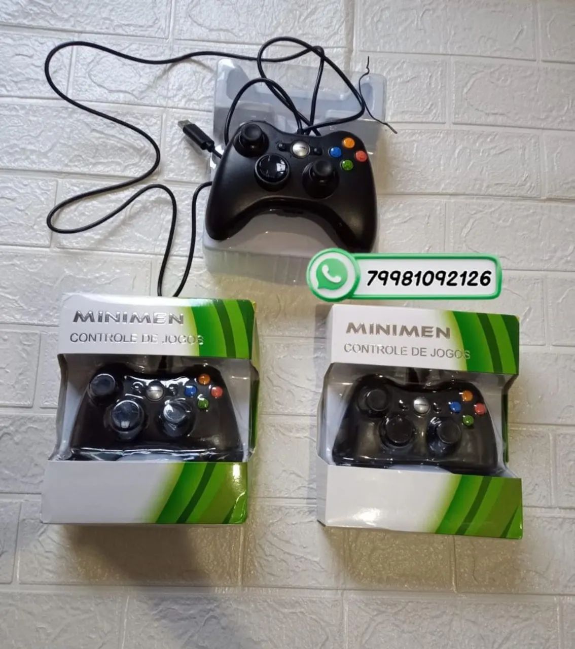 Controle Xbox , compativel com, computador e Android,  pronta entrega - Foto 2