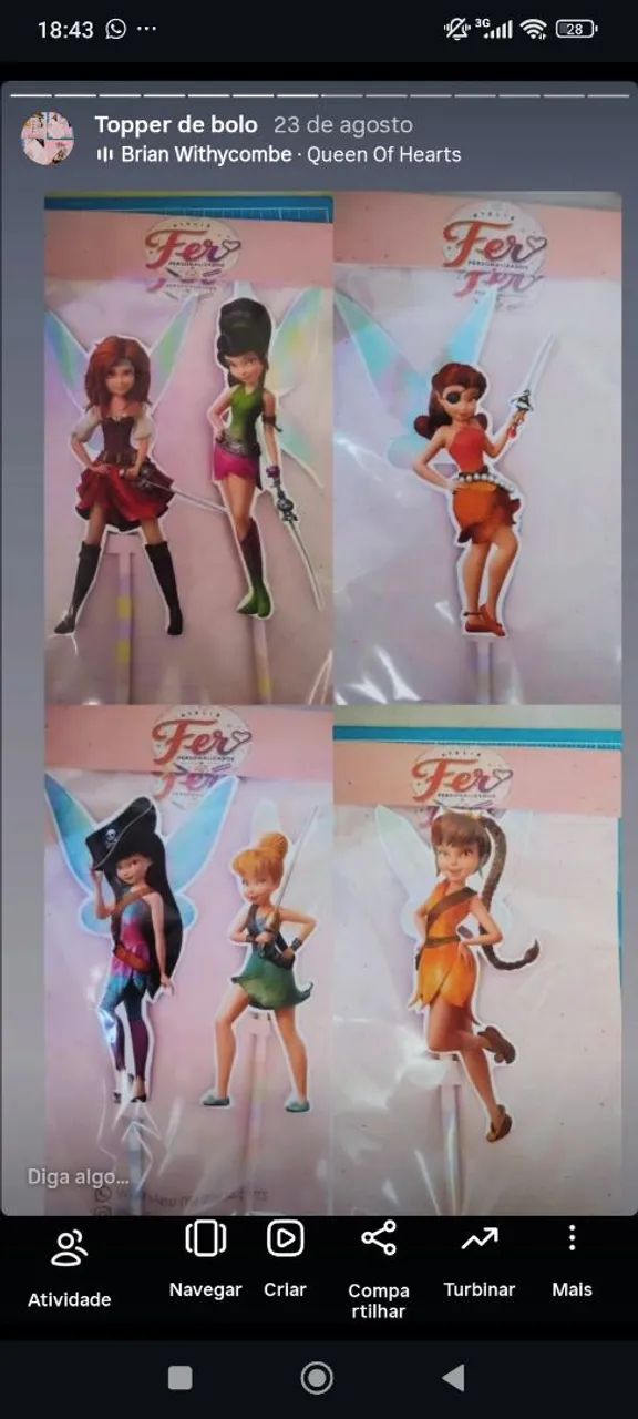 ?Topper de bolo personalizado ? - Foto 4
