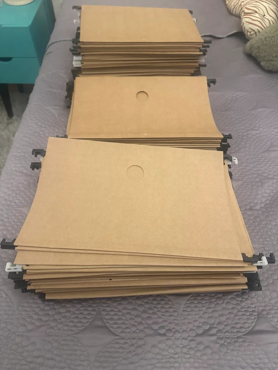 Vendo 100 pasta suspensa novas de kraft
