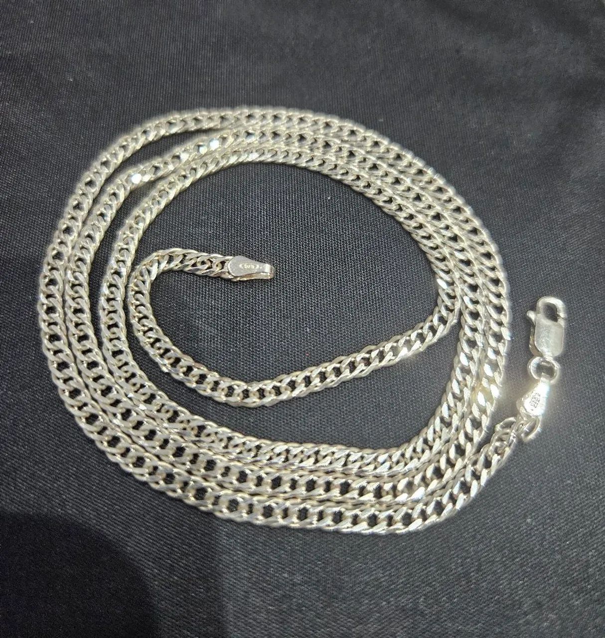 Corrente de prata 925 60cm - Foto 4