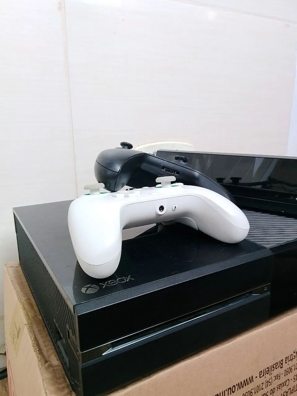 (LEIA) Lote Xbox One: 2 Controles (GameSir G7 SE) + Kinect + Transformador + Fonte   - Foto 2