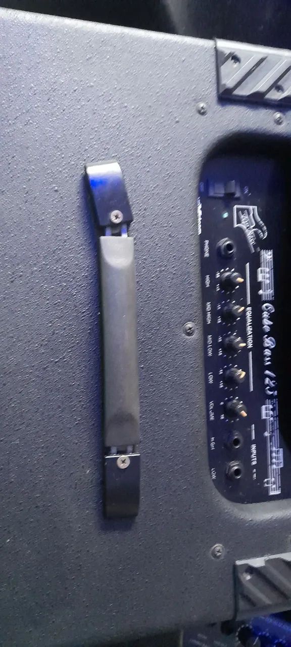 Cubo top bass 450wrms cube bass 125 usado - Foto 2