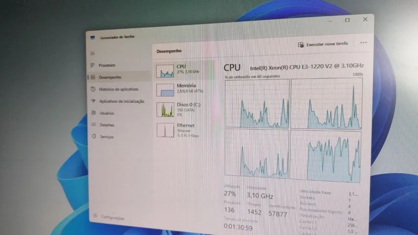 Computador Desktop Intel Xeon E3-1220 V2 | SSD 120GB | 6GB RAM - Foto 5