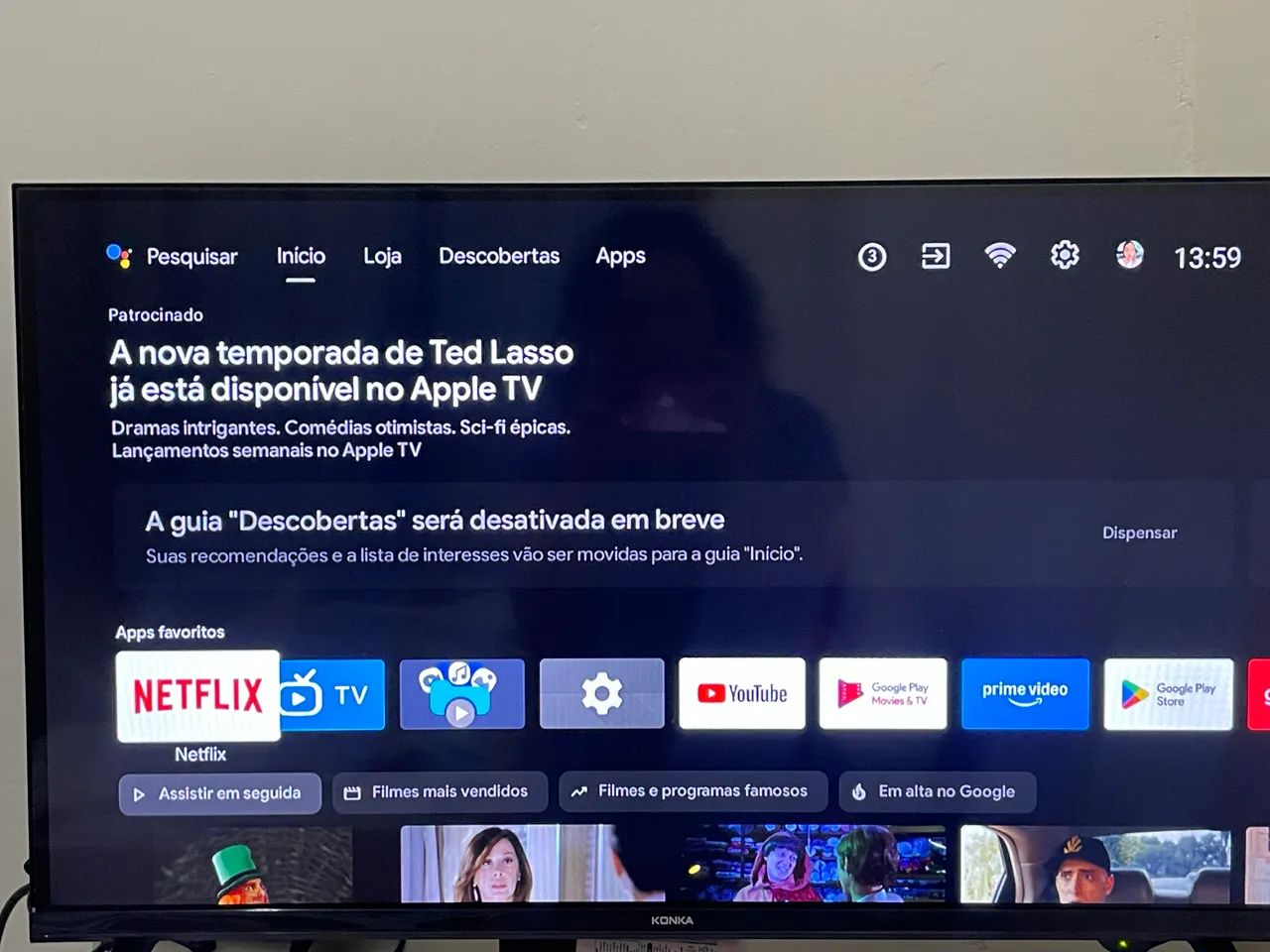 Televisão 32 polegadas smart 