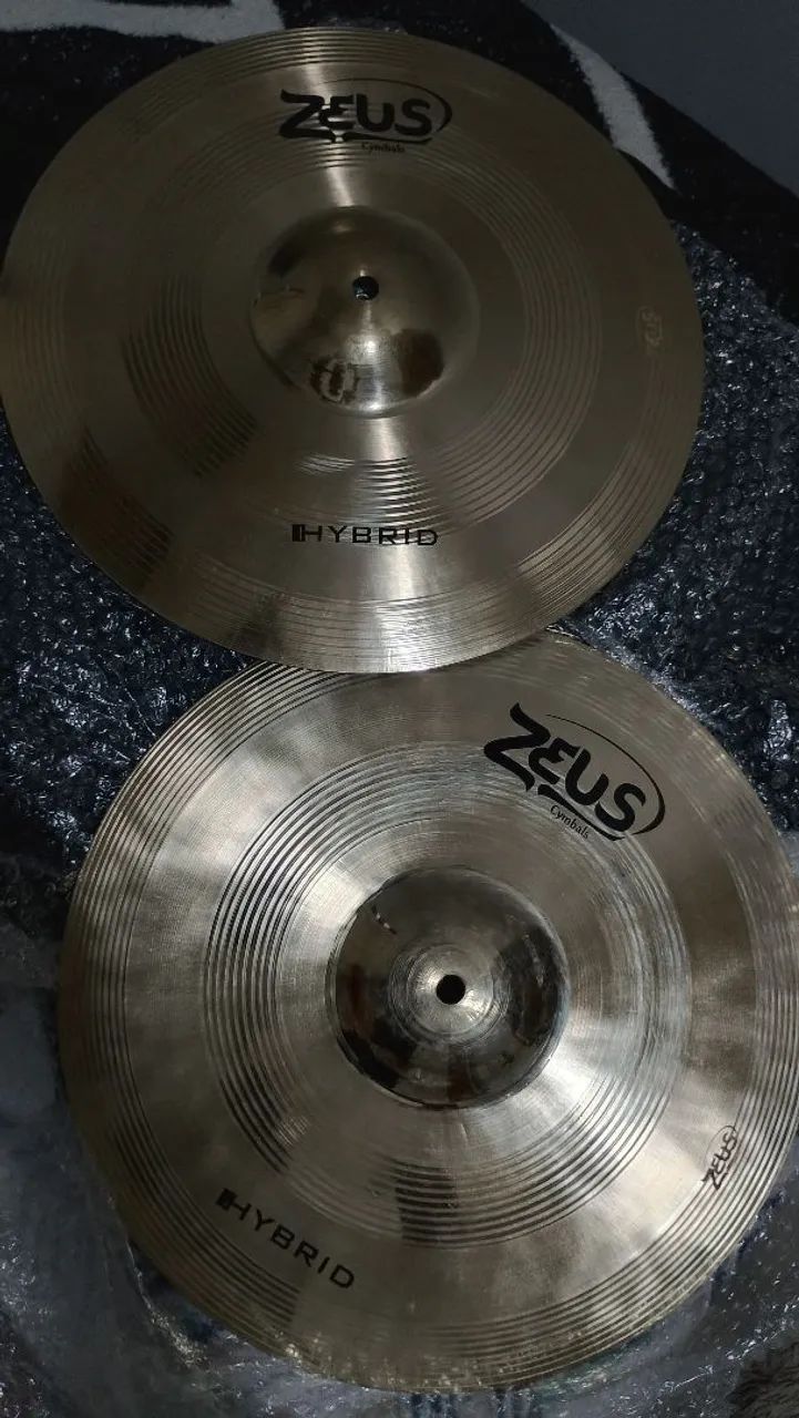 Hi hat Zeus hybrid 14 polegadas. Novo - Instrumentos musicais