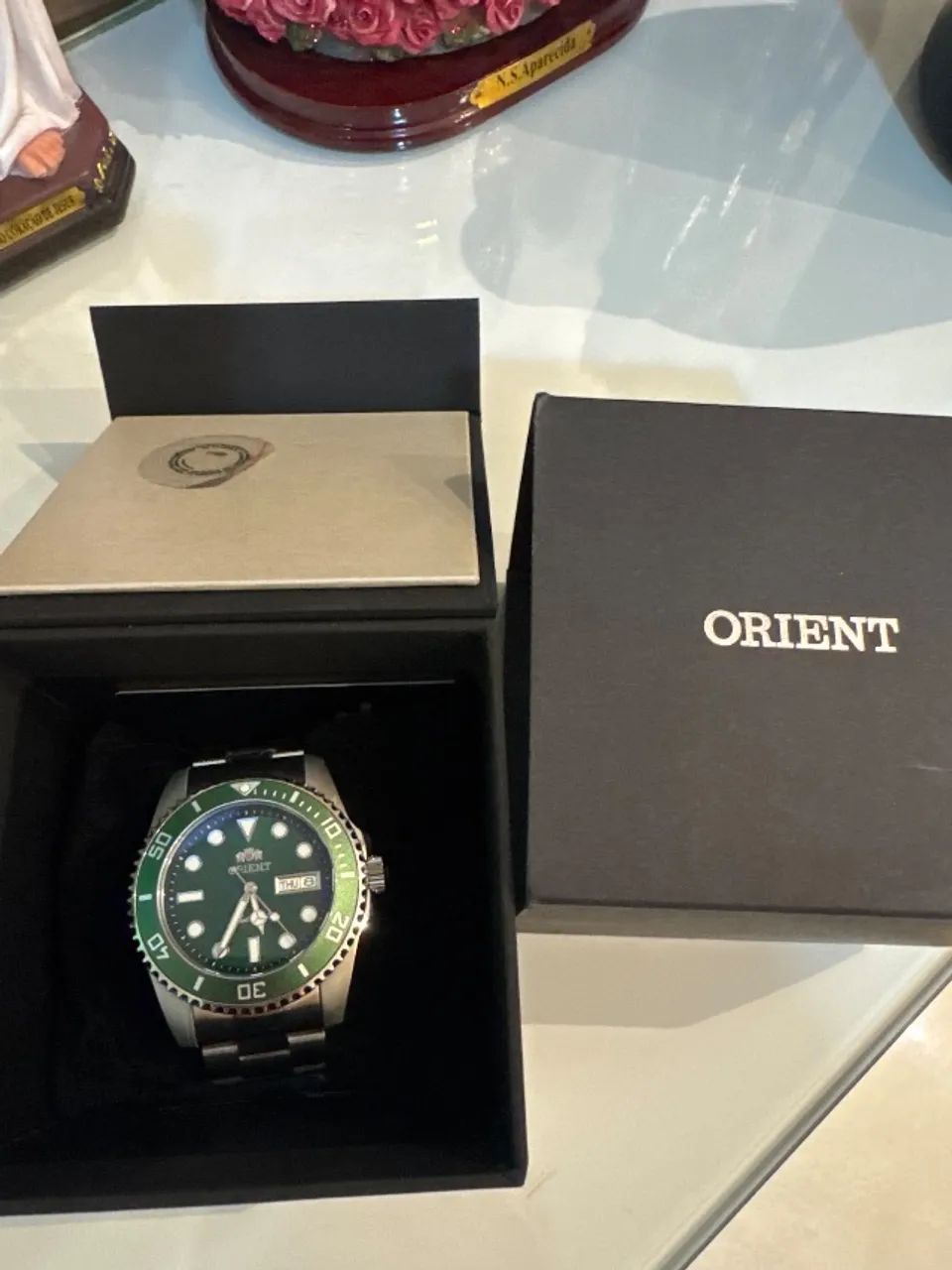 Orient automático ? mostrador verde - Foto 4