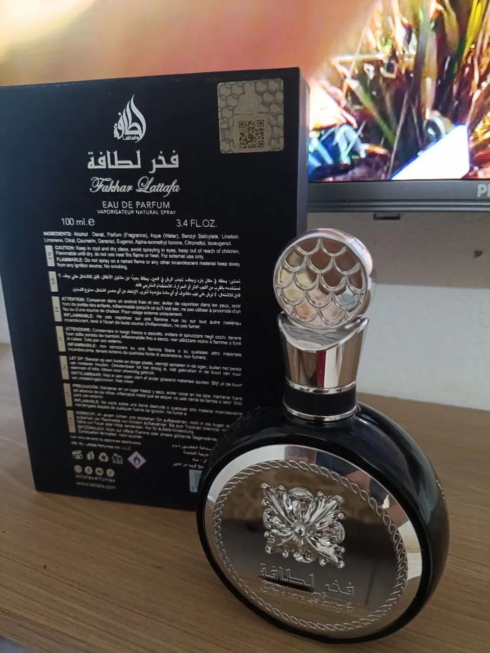 Perfume Árabe Fakhar Black  - Foto 2