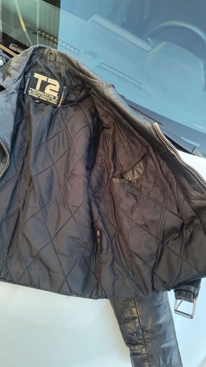 Vendo Jaqueta de Couro Terminator T2 - Foto 3