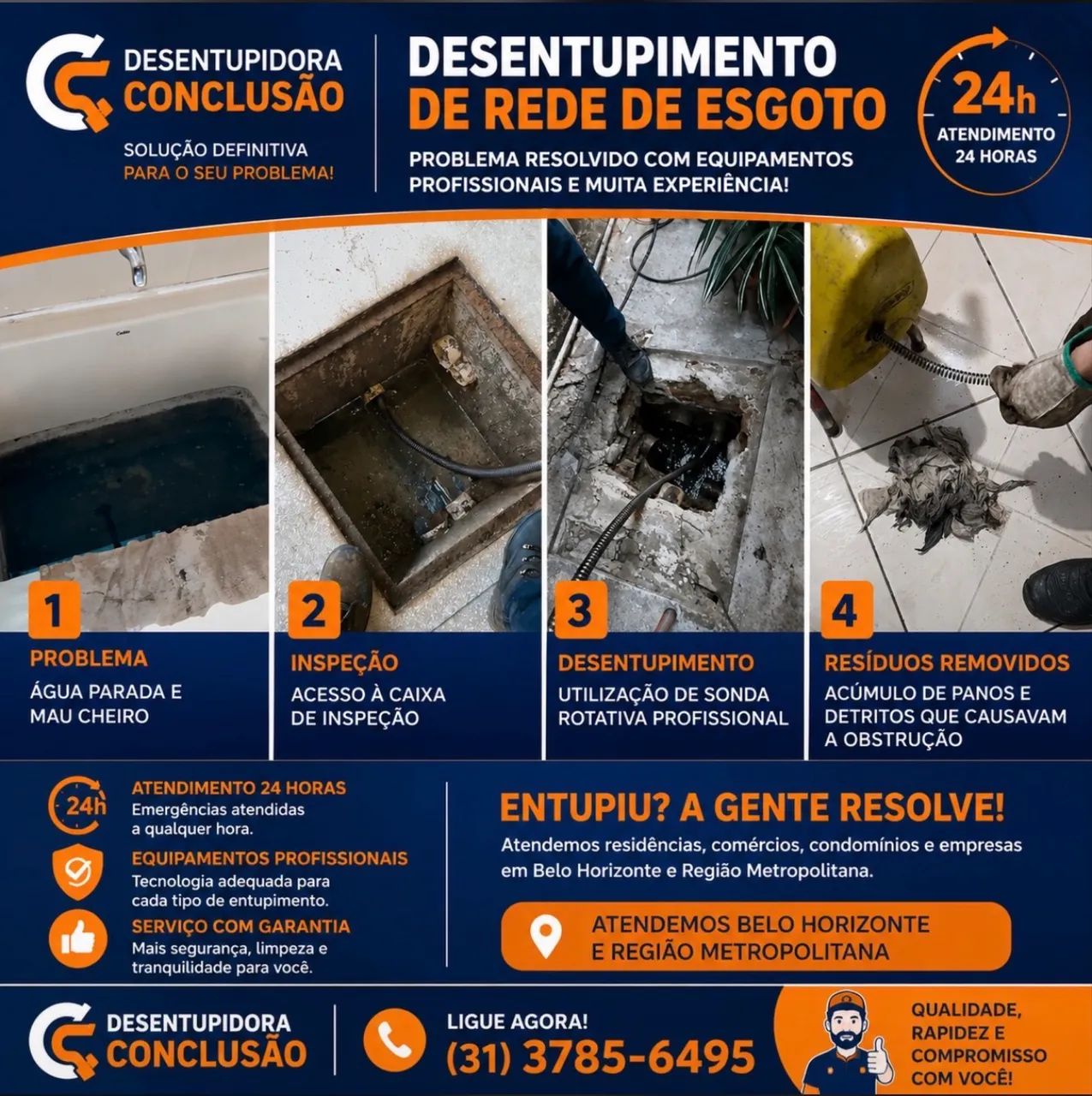 DESENTUPIDORA 24 HORAS  - Foto 3