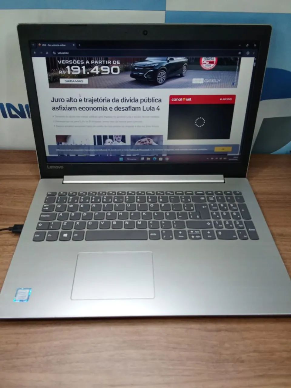 Notebook Lenovo Core i5 8th - 8GB - 480gb SSD - Foto 2