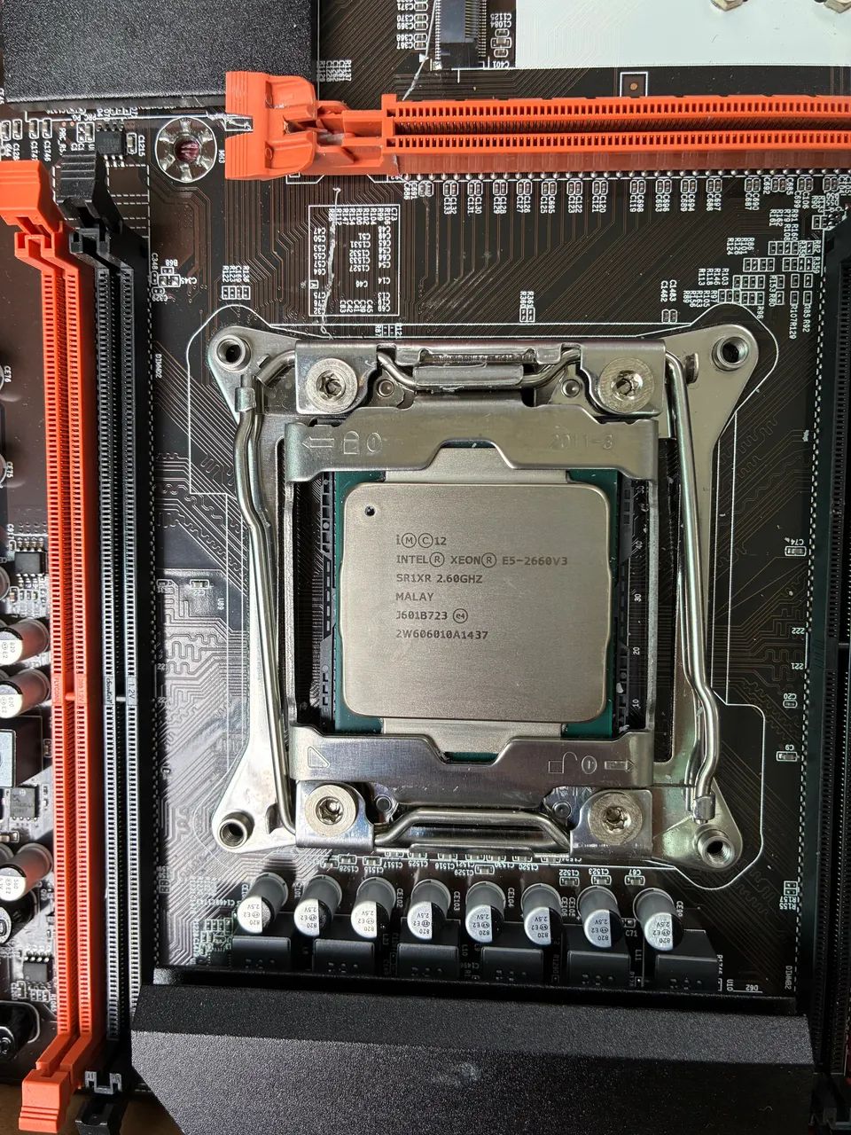 Kit placa mãe X99+ Processador Xeon E5-2660 v3+ Cooler - Foto 2
