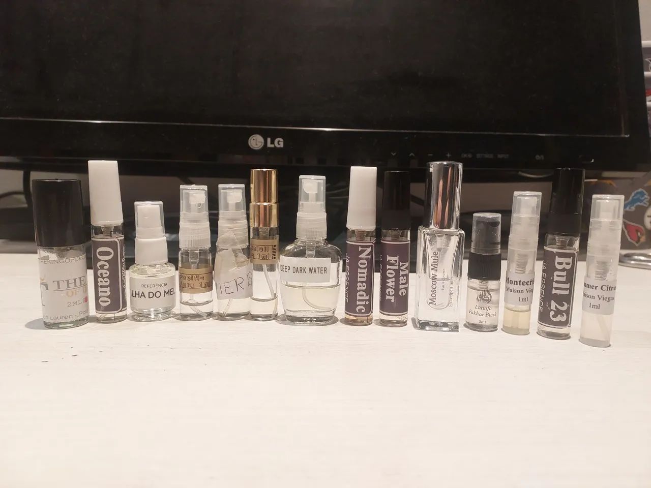 Valor final - lote de perfumes