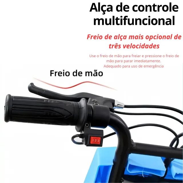 TRICICLO ELÉTRICO DRIFT - Foto 3