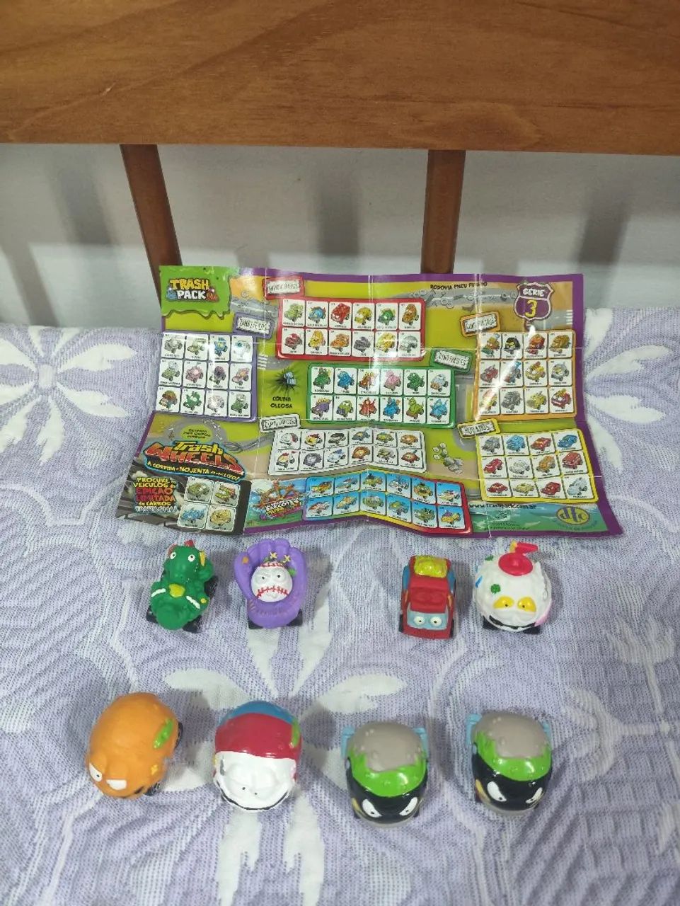 Miniaturas coleção carrinhos trash pack diversos 