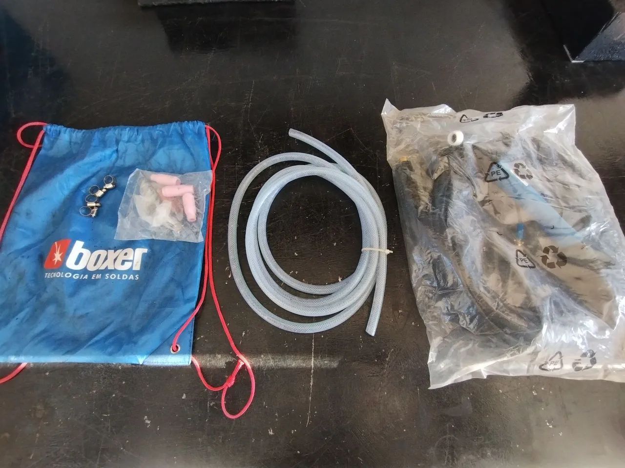 Conjunto para soldagem Tig