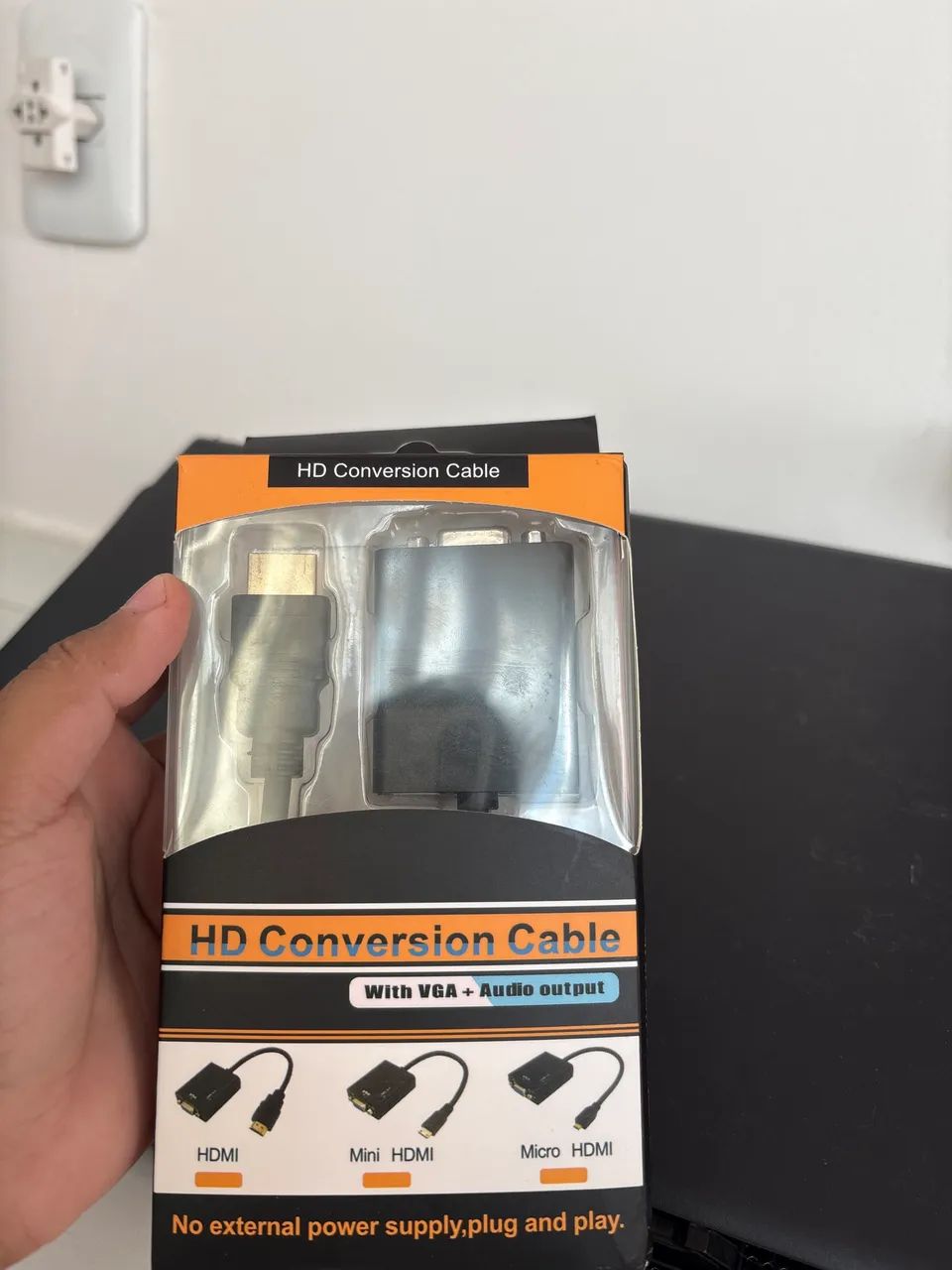 Vendo cabo hdmi para vga