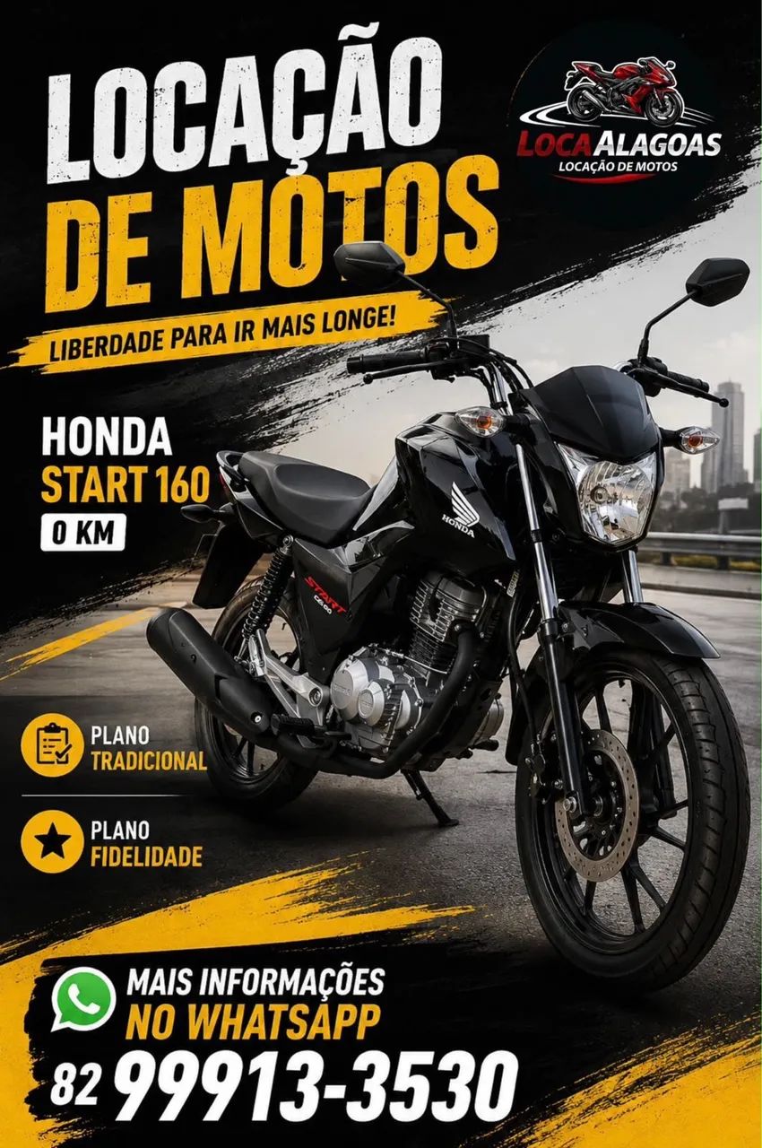Locação de motos