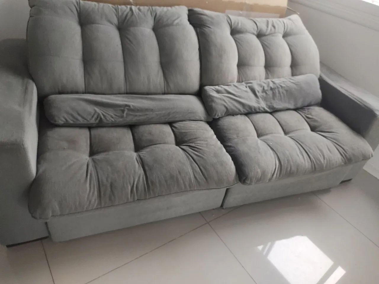 Vendo sofá usado apenas 250,00 para retirar hoje 