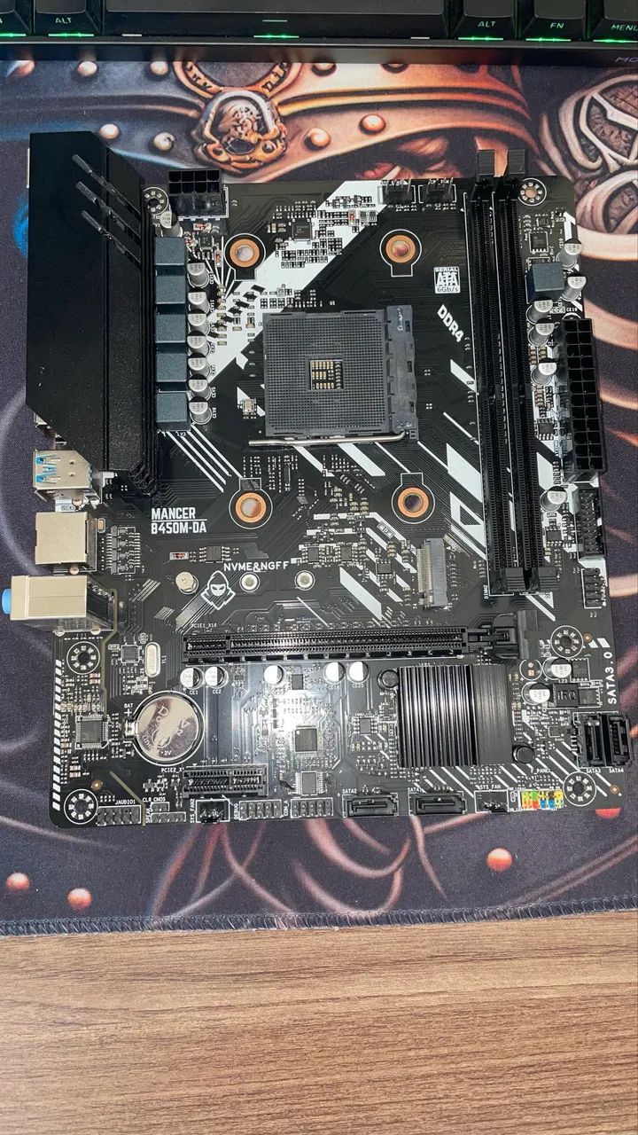 PLACA MÃE B450-M V2 
