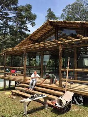 Carpinteiro!  Casas ! Decks chalés e pergolados - Foto 5