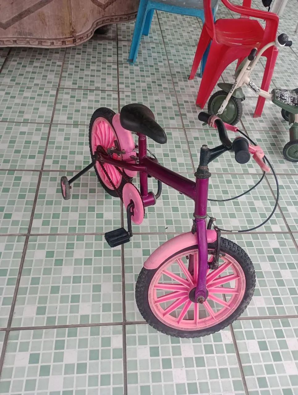 bicicleta infantil aro 16 - Foto 2
