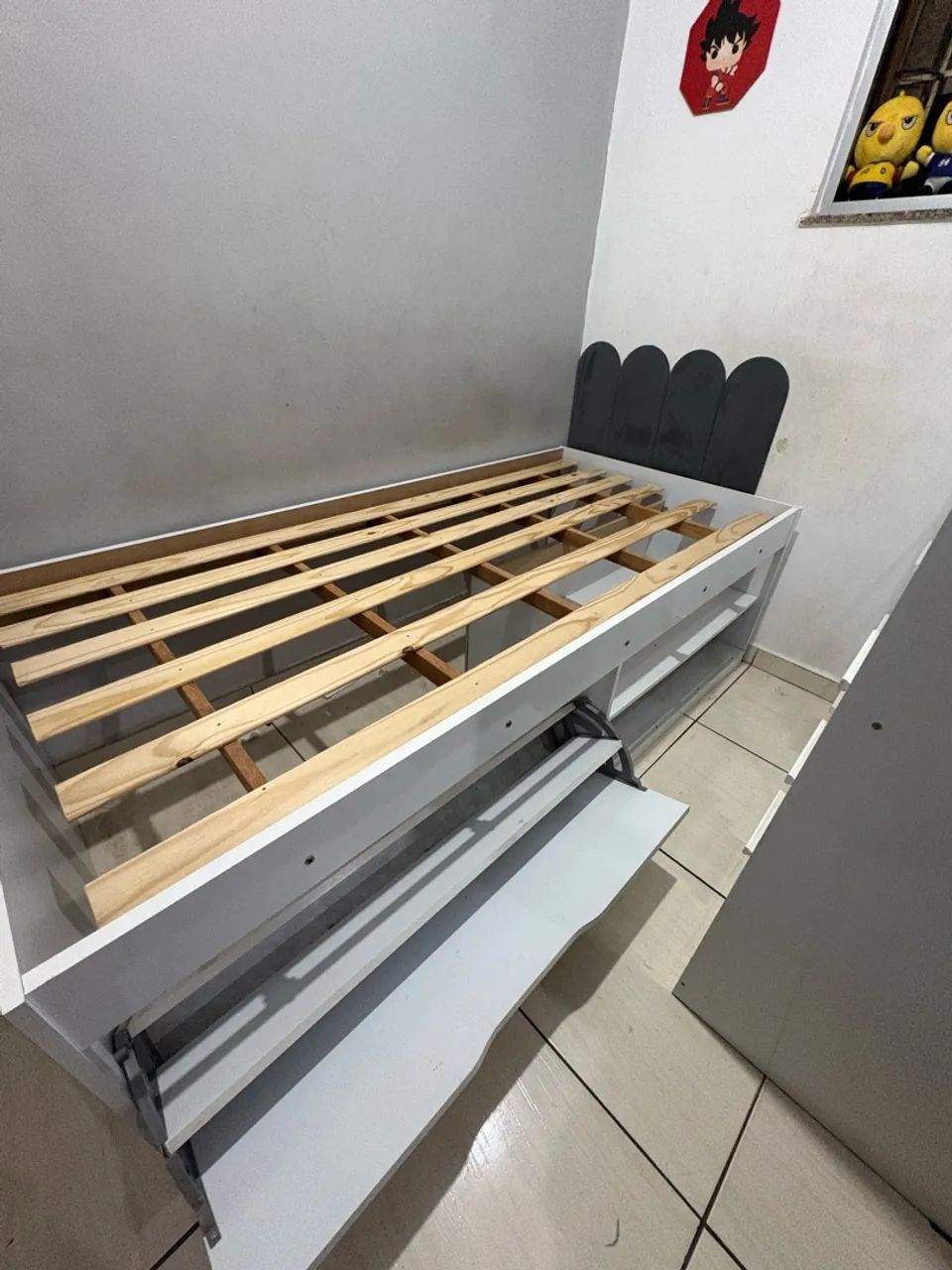 Cama Solteiro Infantil c/ colchão - Foto 5