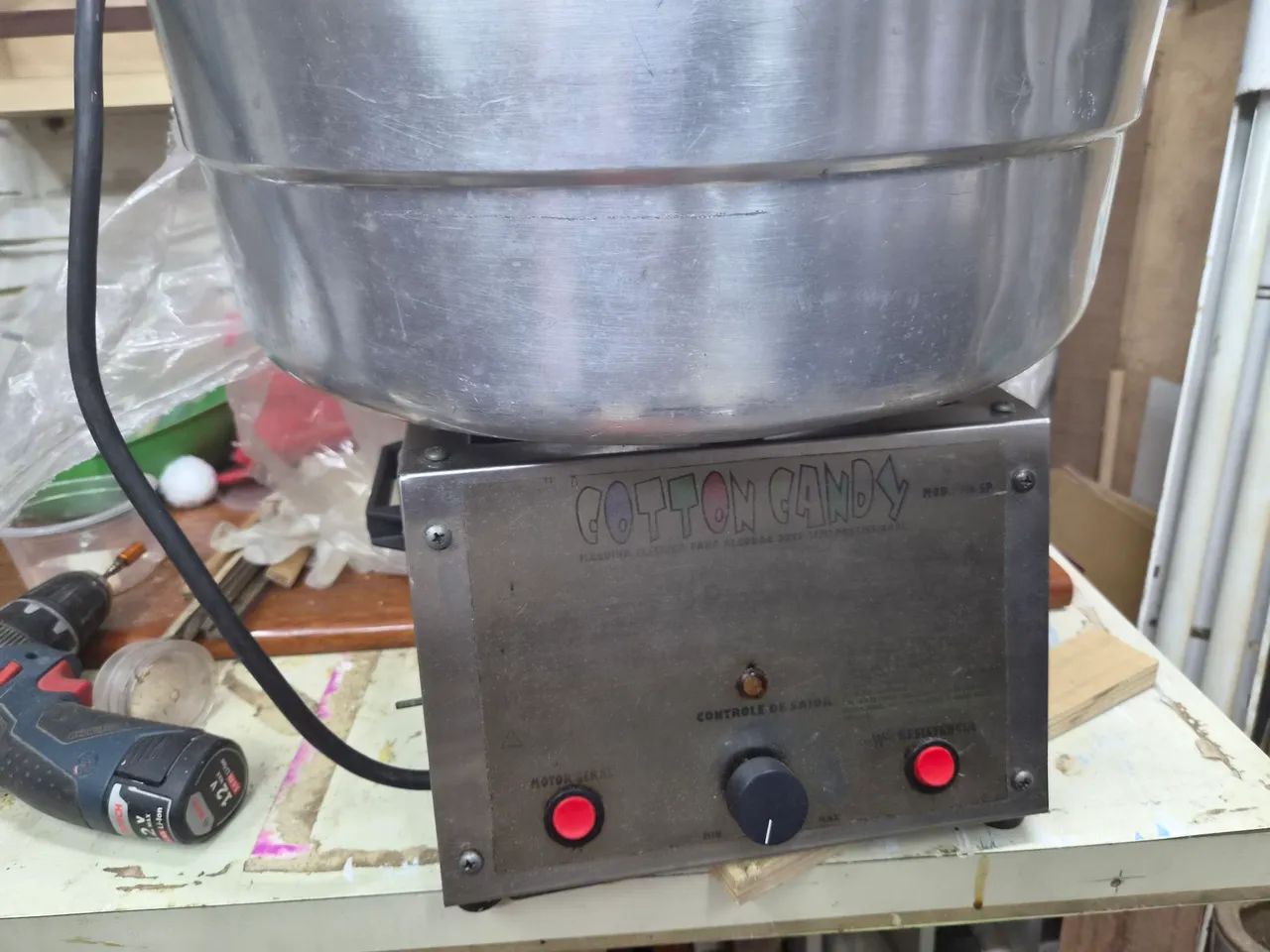 Maquina de algodão doce - Foto 3