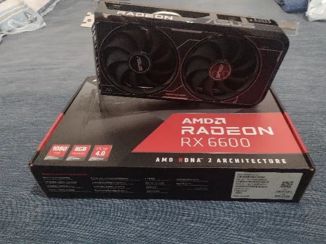 RX 6600 ASUS - COM NF - Foto 2