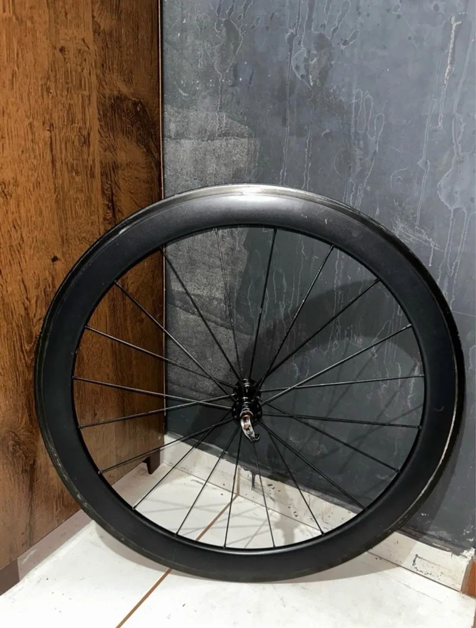 Par de rodas de carbono speed - Foto 4