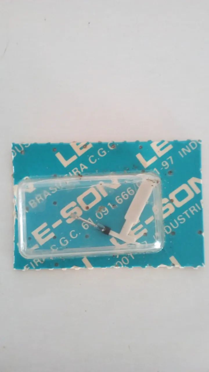 Agulha original  da marca leson modelo 1002 para toca discos 
