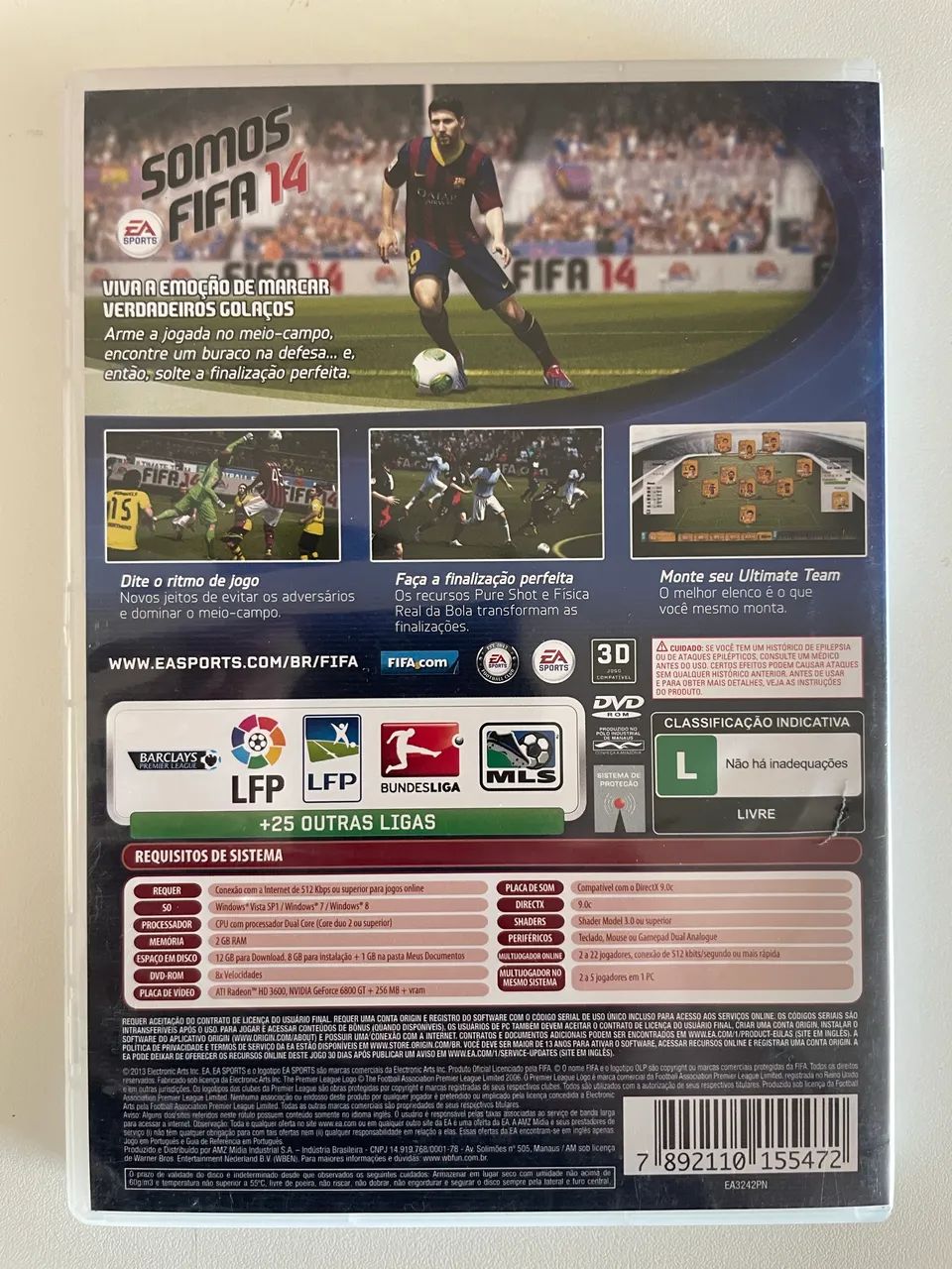 Jogo de PC - FIFA 14 - Foto 2