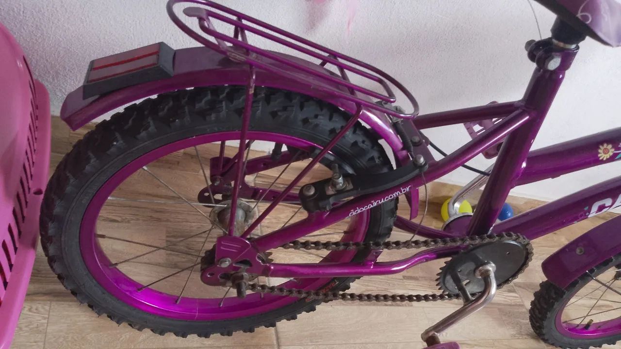 Bicicleta infantil semi nova 400 - Foto 5