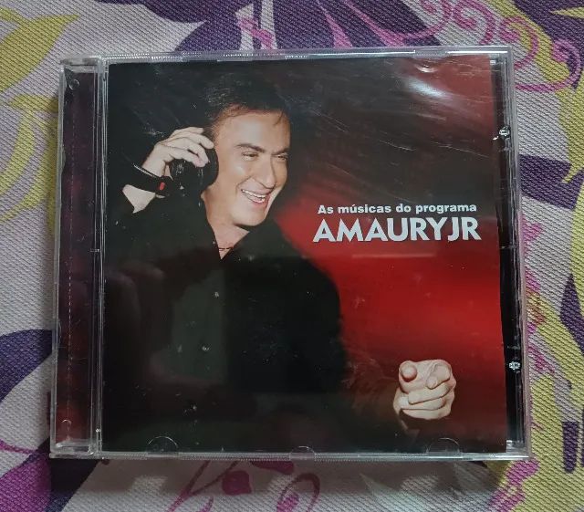 Cd Amaury Jr - As Músicas Do Programa Amaury Jr. - Ótimo Estado