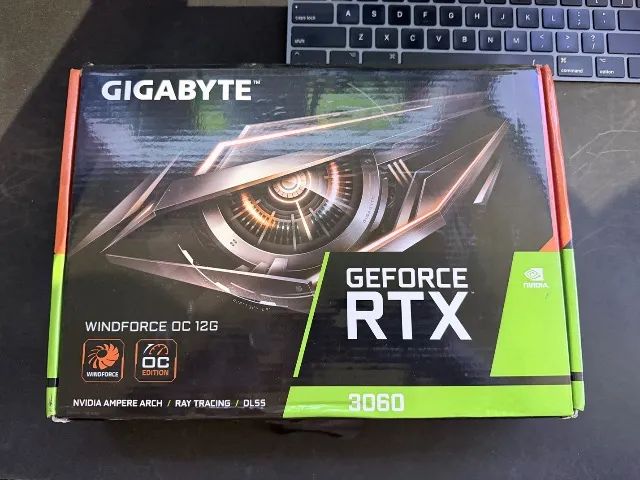 RTX 3060, GIGABYTE 12 GB VRAM