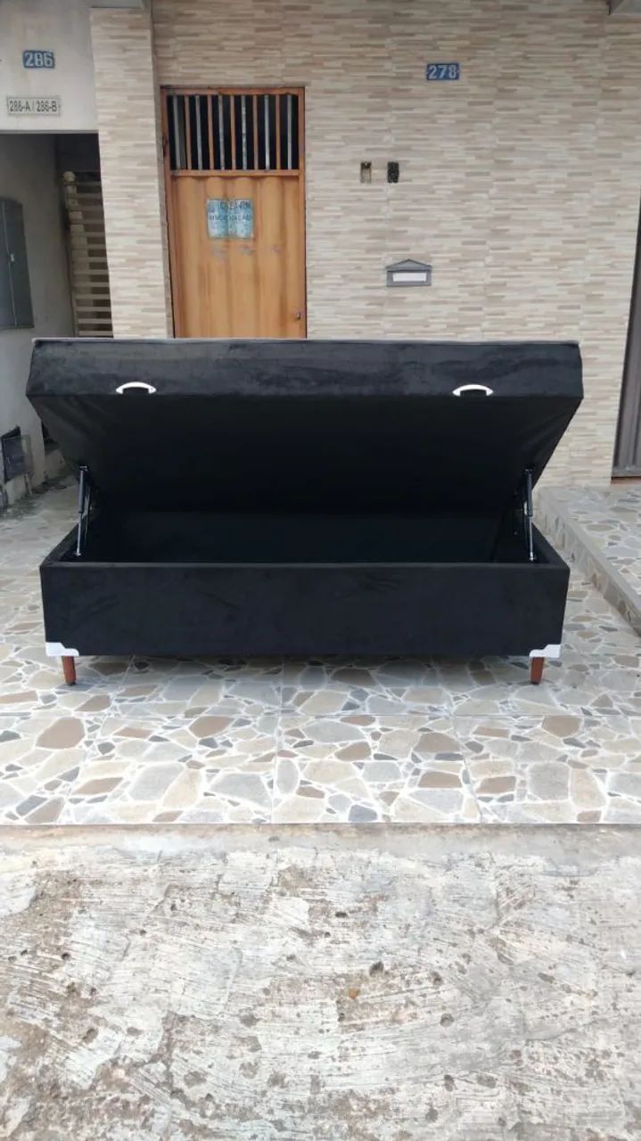 Cama box solteiro baú  - Foto 3