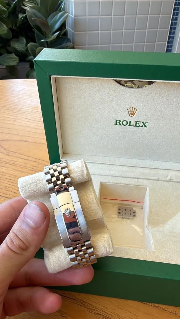 Rolex DateJust 1ª linha completo na caixa - Foto 2