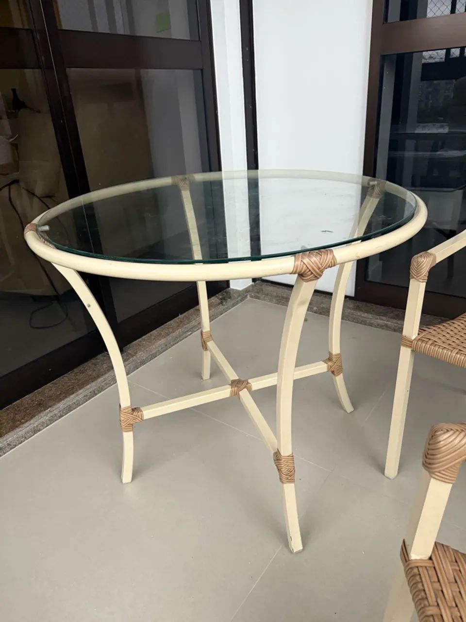 Conjunto mesa e cadeira varanda  - Foto 3